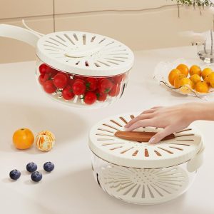 Hot Sale New Draining Basket With Lid