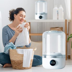 Last Day Sale Portable Rechargeable Mini Washing Machine for Underwear！