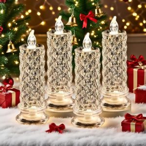 Last Day LED Crystal Candle Lights- Romantic Tabletop Night Lights