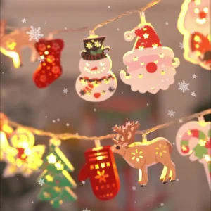 Get ready for Christmas: Santa Claus LED String Lights