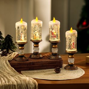 Hot Promotion Christmas Candle Night Light️