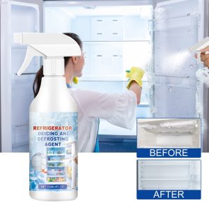 ! Fridge De-Icer Spray – Melts Ice Fast & Prevents Frost, Safe for All Appliances ️