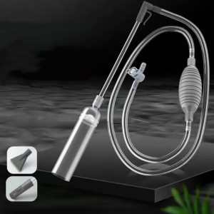 No More Hassle! – Aquarium Vacuum Cleaner with Siphon for Super-Fast Cleaning