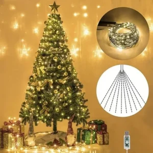 CHRISTMAS SEASON SPECIAL PRICE ￡10.99!!Waterproof Christmas LED Firefly Twinkle Bunch Lights