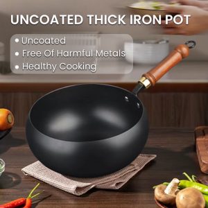 Hot Sale Artisan Unenameled Cast Iron Casserole