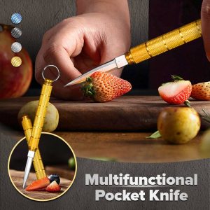Professional LevelDetachable Portable Pocket Knife with Keychain