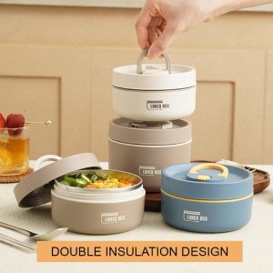 HOT SALE BIG SALE Portable Insulated Lunch Container Set
