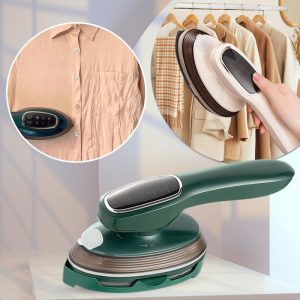Free ShippingHand-held steam iron for wet and dry use – Great gift